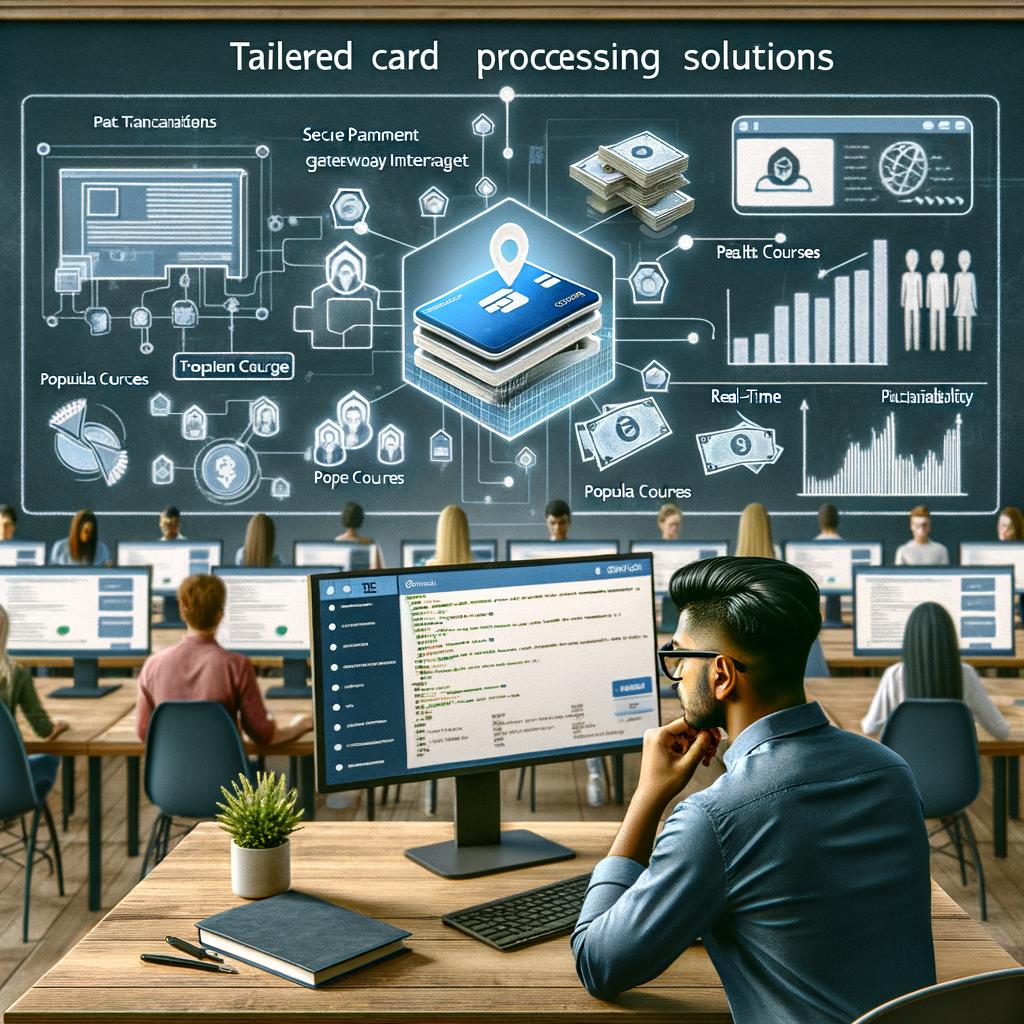 Unleashing the Potential of Tailored Card Processing Solutions ⁣in E-Learning Platforms