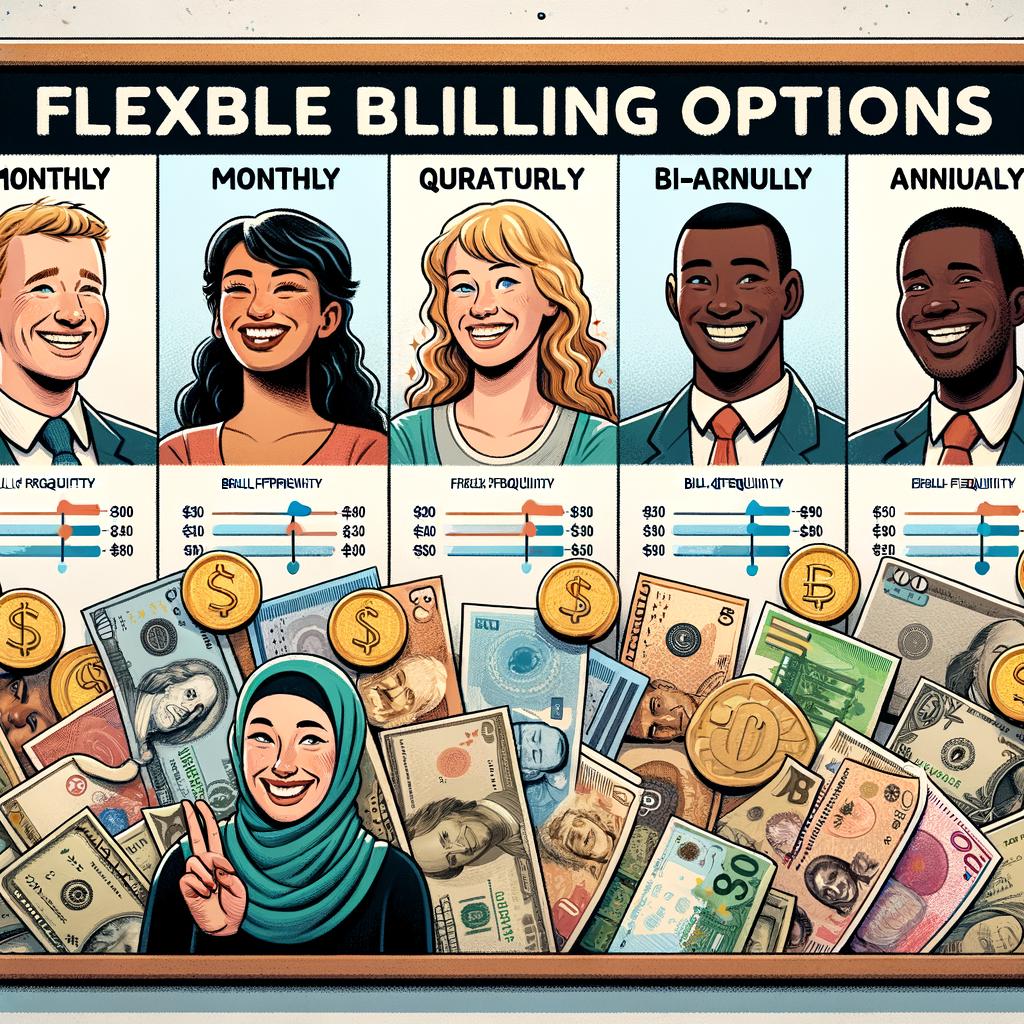 2. ⁣Flexible Billing Options: Empowering Customers to​ Choose Their Preferred Payment ⁣Frequency