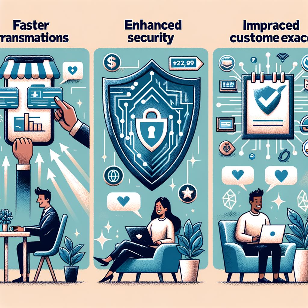 Unveiling ⁣the‌ Key Benefits: Faster Transactions, Enhanced Security, and Improved Customer Experience