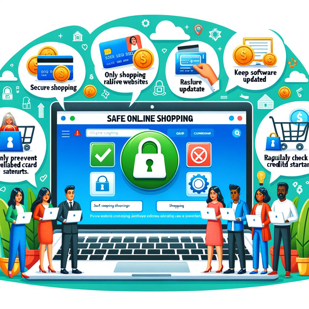 Educating ​consumers⁢ on safe online shopping ‌practices: Tips to⁣ minimize the ​risk​ of‌ falling victim to CNP fraud